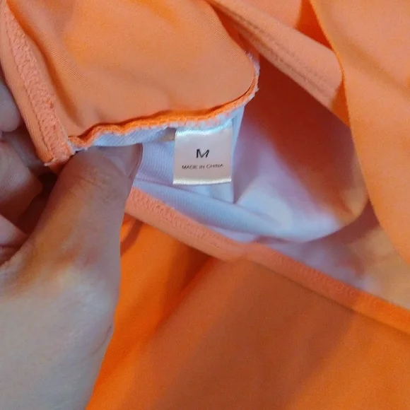 Handkerchief Style Swim Top - Picture 3 of 3